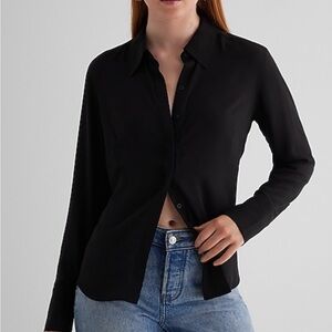 Slim portofino shirt button down